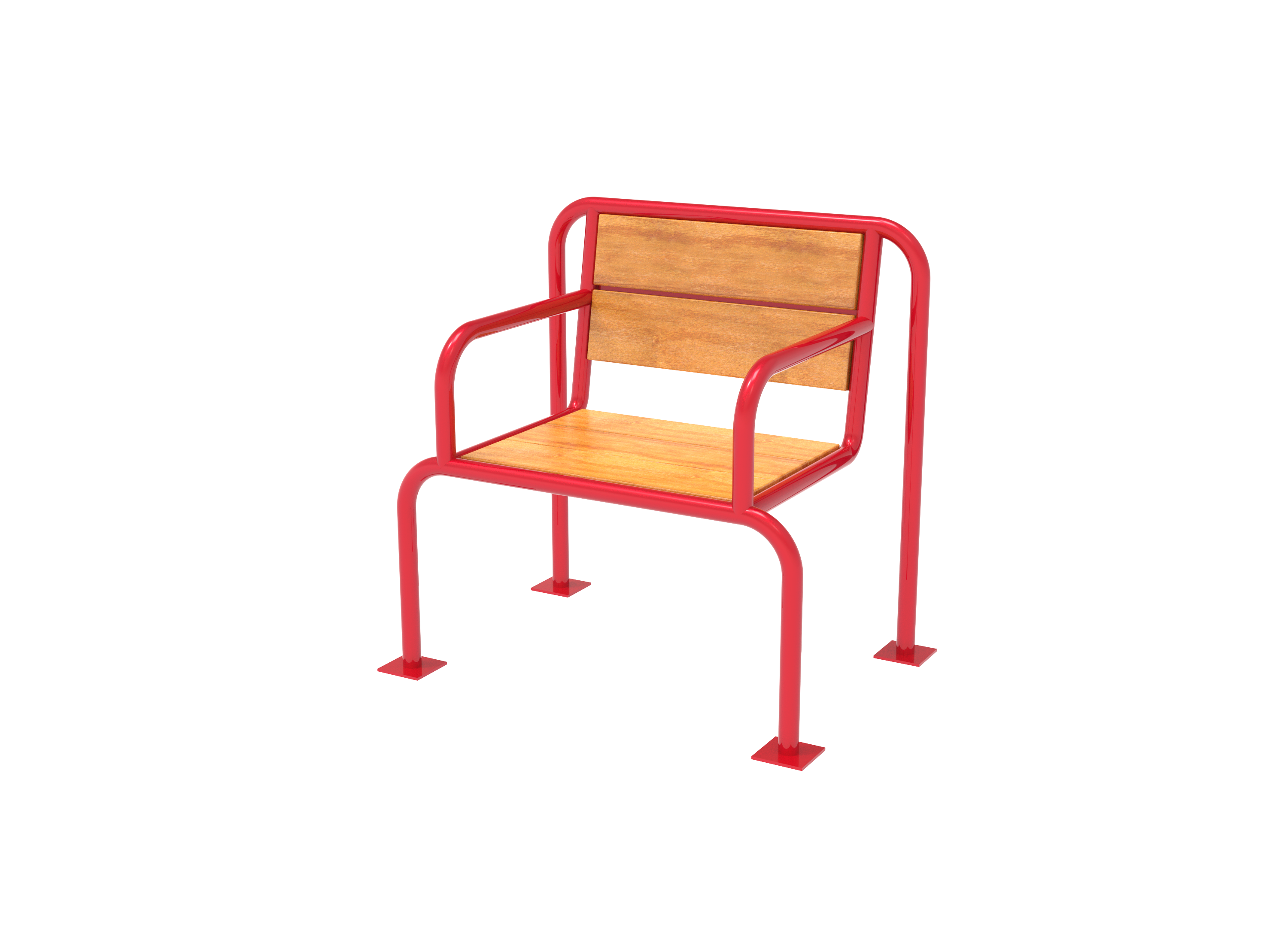 Render Silla Costera